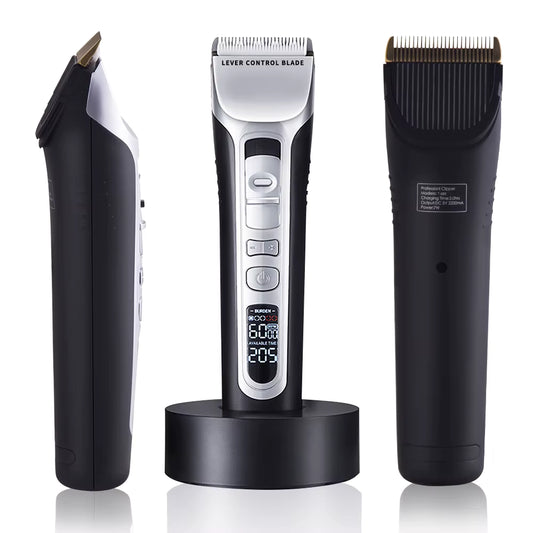 Maquina Cortar Pelo Profesional Hombre Cortapelos USB Recargable Barbero Inalámbrico
